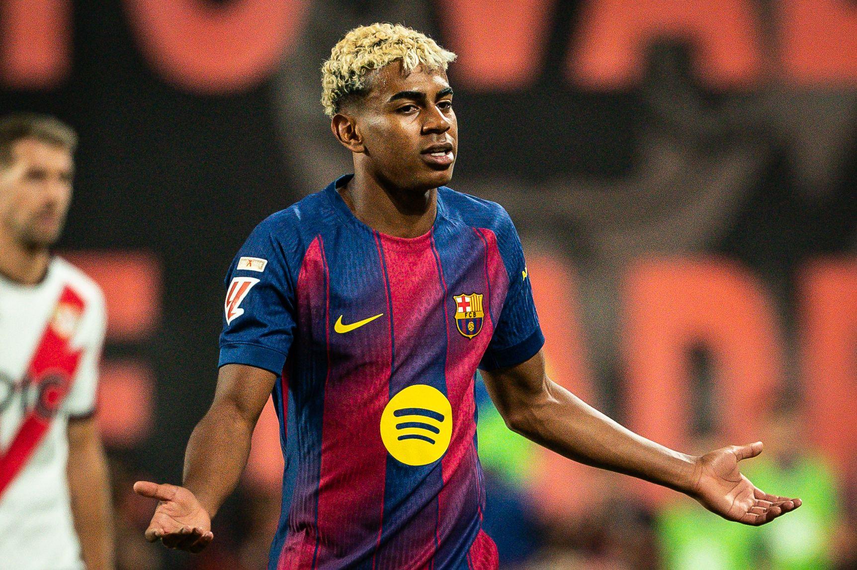 与巴萨之间, 身体存在任, 的比赛中使